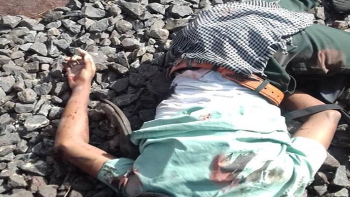 Five travelling on footboard of Chennai local train die after hitting concrete fence Five travelling on footboard of Chennai local train die after hitting concrete fence