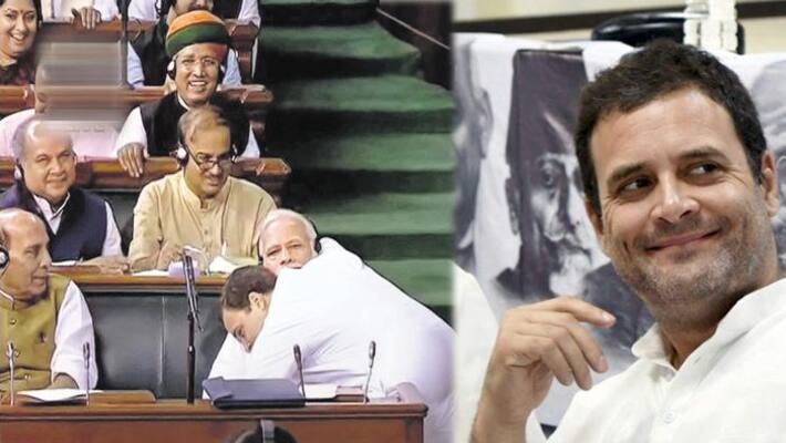 Rahul Gandhi Waited Months hug to modi Rahul Gandhi Waited Months hug to modi