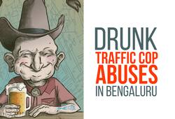 Drunk traffic cop attacks motorists in Bengaluru