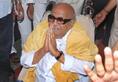 DMK chief Karunanidhi admitted to hospital after drop in blood pressure, condition stable
