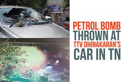Tamil Nadu: Two left injured after petrol bomb thrown at TTV Dhinakaran's car