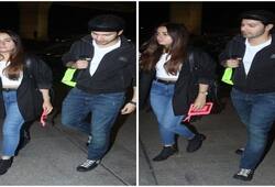 Varun dhawan spotted in airport with his girlfriend