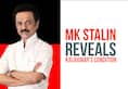 Karunanidhi Health: MK Stalin reveals Kalaignar's condition to the media