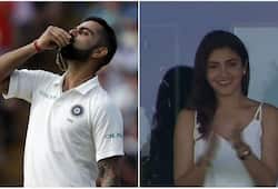 Watch: Virat Kohli kisses his wedding ring, dedicates Test century to Anushka Sharma