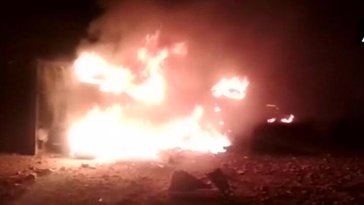 Blast at stone quarry in Andhra Pradeshs Kurnool, 12 killed Blast at stone quarry in Andhra Pradeshs Kurnool, 12 killed