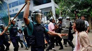 Bangladesh Opposition demand PM Sheikh Hasina to resign immediately violence erupt in Protest rally ckm Bangladesh Opposition demand PM Sheikh Hasina to resign immediately violence erupt in Protest rally ckm