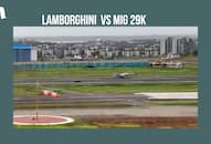 Watch: Race between a Lamborghini and a MiG 29K fighter aircraft of the Indian Navy