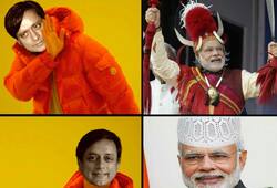 Shashi 'Drake' Tharoor on headgear