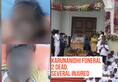 Karunanidhi funeral 2 dead at Rajaji Hall in Chennai
