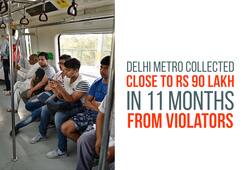 Delhi metro collects Rs 90 lakh in fines in 11 months