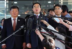 Rivals North Korea Kim Jong Un South Korea  Moon Jae-in Leaders summit Seoul