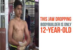 Karnataka: 12-year-old bodybuilder flexes muscles against senior pros