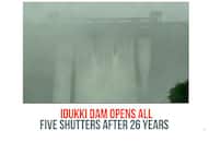 Video Kerala Idukki Dam Five Shutters Rain