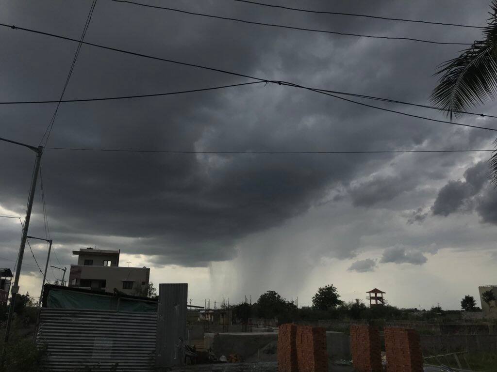 Cloud cover gives Chennai relief from heat, temperature fall