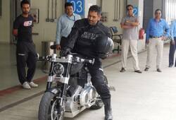 Mahendra Singh Dhoni's bike collection Rajdoot Confederate Hellcat
