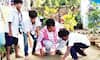 Murshidabad, Bengal: Primary school headmaster plays marbles with children to ensure they do not bunk school