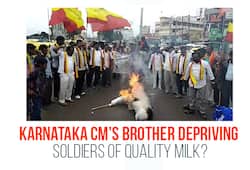 Does Karnataka CM Kamaraswamy's brother want to deprive nation's soldiers of quality milk?