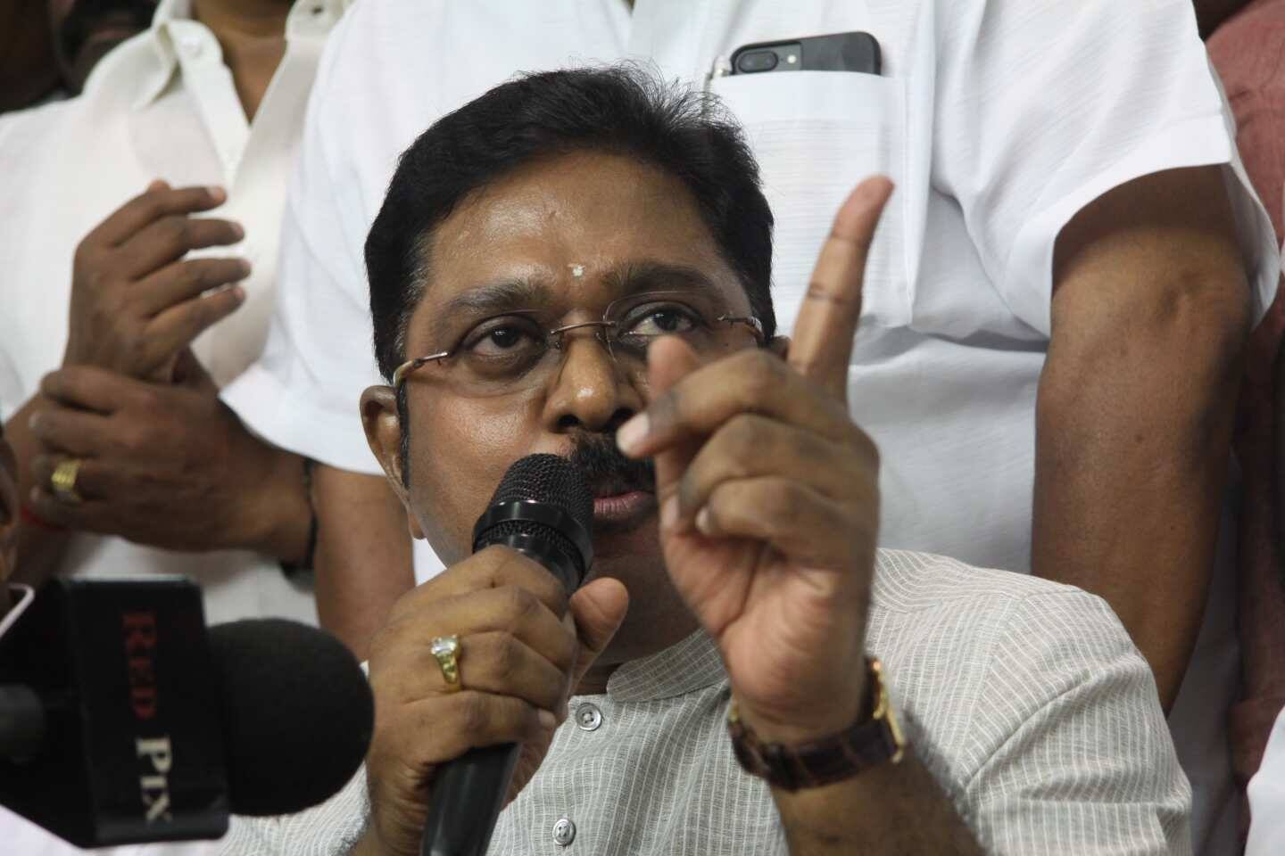 EPS and OPS are just few days rulers told ttv dinakaran