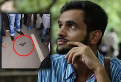 JNU student Umar Khalid gunshot outside Constitution Club of India Parliament Delhi Police