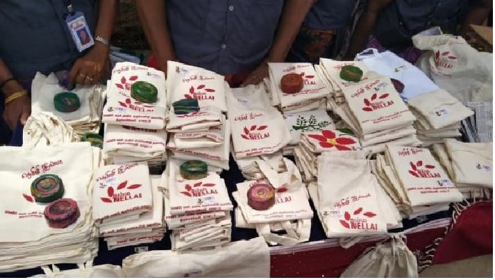 cloth bag sales in Nellai see what Collector did