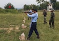 Kashmir Indian Army bank security guards heist loot terrorists