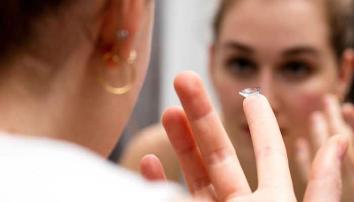 things to care when using contact lense