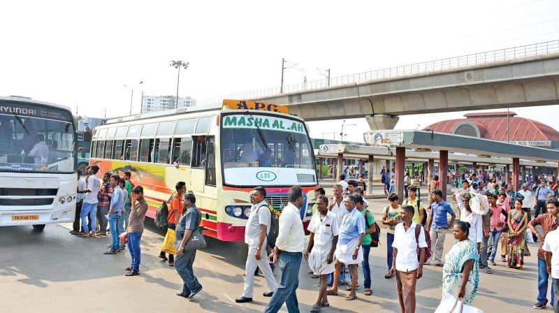 In tamil Nadu bus stands are to do privatisation