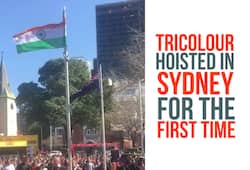 Independence Day Indian tricolour hoisted Sydney first time Video Indian