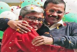Arvind Kejriwal AAP Ashutosh resignation Rajya Sabha political memes