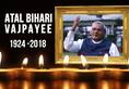 Atal Bihari Vajpayee dead BJP AIIMS hospital Narendra Modi Smriti Irani Delhi