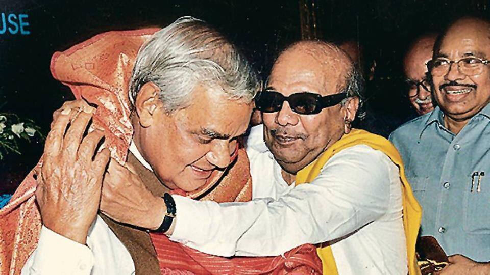 Vajpayee will continue his friendship with karunanidhi