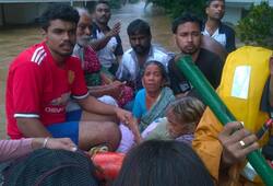 Kerala floods Rescue workers  helicopters boats Video