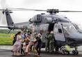 Kerala floods  hostel students Chengannur rescued  Indian Air Force Video