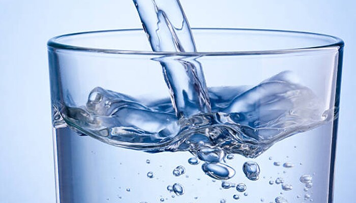 Dont drink water while standing here is the reason for that