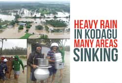Karnataka flood Heavy rain Kodagu areas sinking Kushalnagar
