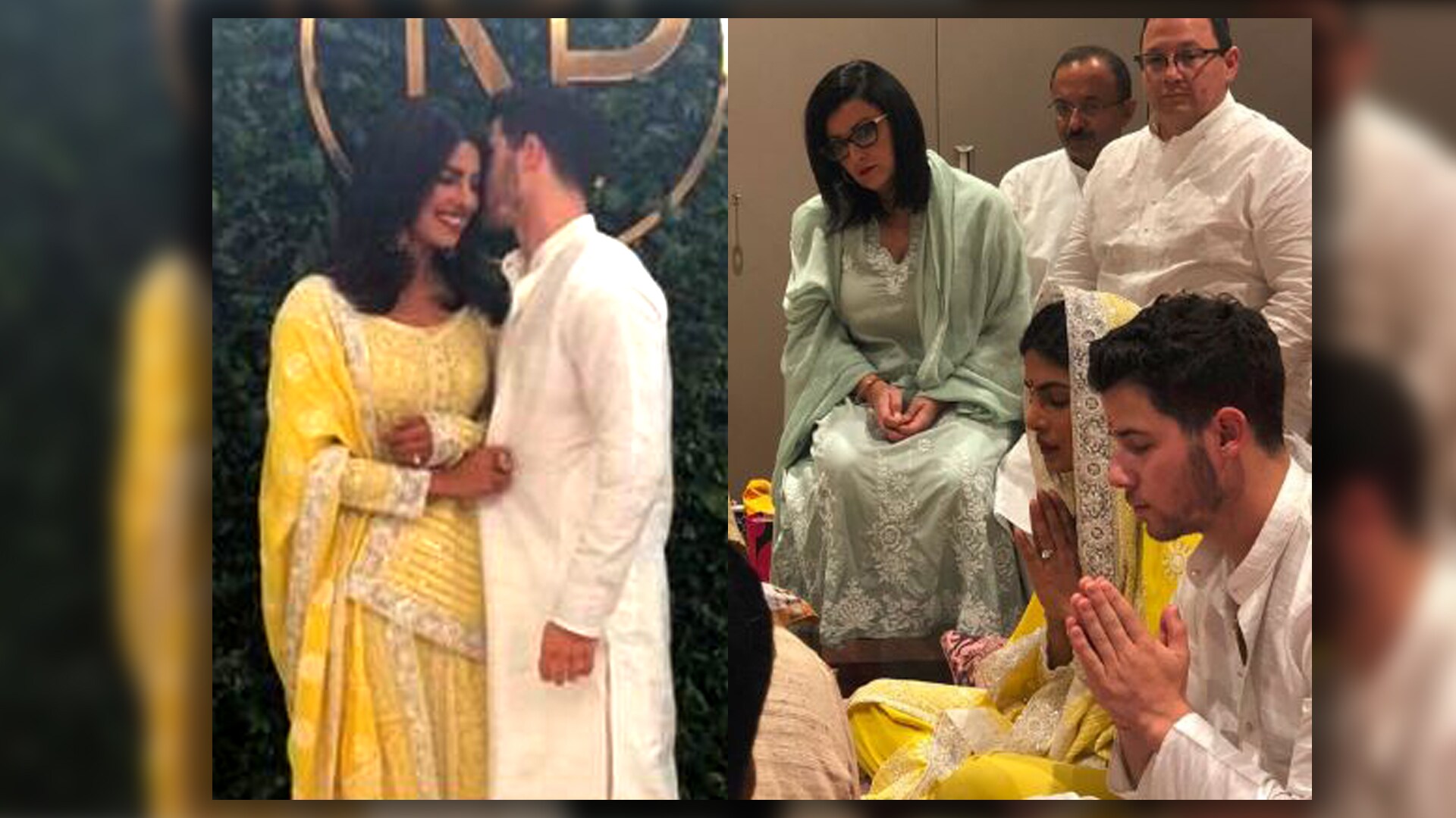 Priyanka Chopra-Nick Jonas roka ceremony: Couple looks amazing in Indian attire (Inside pictures)