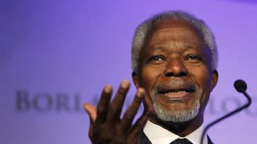 UN Secretary-General Kofi Annan death black African Nobel Peace Prize