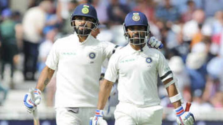virat kohli and rahane playing well in first innings of perth test virat kohli and rahane playing well in first innings of perth test