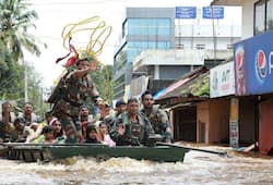 Kerala floods: Indian armed forces reduce rescue operation personnel water levels recede