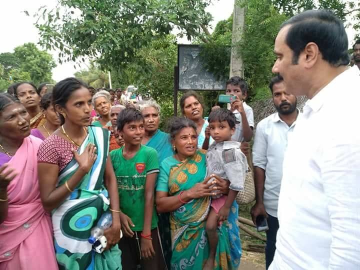 Anbumani Ramadoss meet farmers in cuddalore and Nagai dist