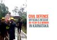Kodagu floods Civil defence officials rescue 85-year-old woman video