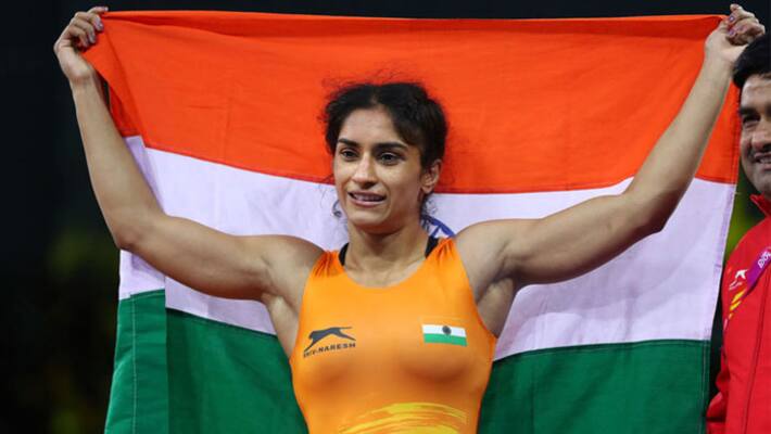 Indian star wrestler Vinesh Phogat wins 3rd successive gold in 53kg in Poland Open Indian star wrestler Vinesh Phogat wins 3rd successive gold in 53kg in Poland Open