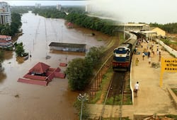 Kerala floods train service resumed  Kayankulam Kottayam Ernakulam Palakkad Shoranur Kozhikkode