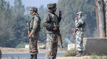 Jammu Kashmir Army soldier injured sniper attack Pakistan Tangdhar LoC
