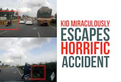 Bengaluru Horrific accident camera kid miraculously escapes unhurt Video