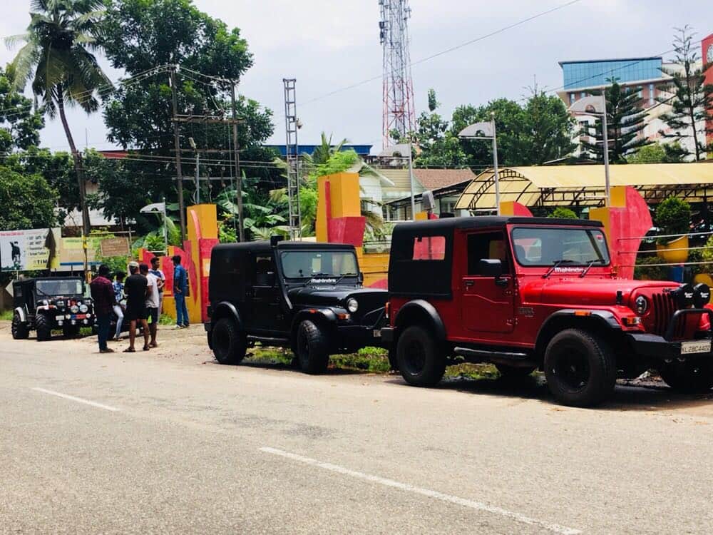 Mahindra thar group rescue missions in Kerala flood 2018