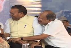 Look how BJP ministers are behaving during condolence ceremony of Atal Bihari Vajpayee in Raipur