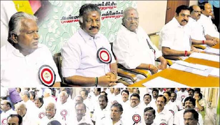 OPS Press meet in Madurai about the alliance in parliment election