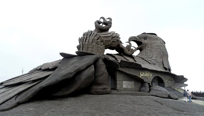 Jatayu Earth Centre : Giant bird statue with Guinness record.. Must visit at least once
