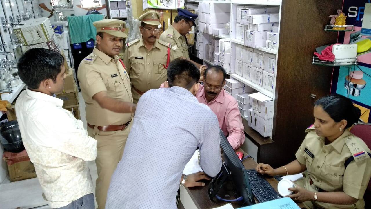 Case booked against shopping malls and super markets in Hyderabad
